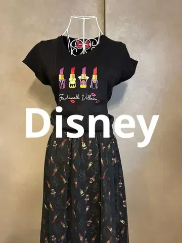 즉시 구매 OK 도쿄 디즈니 리조트 빌런 튤 원피스/589