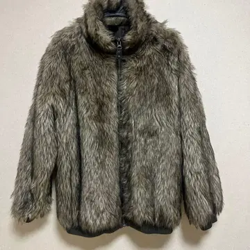 Urban Outfitters iets frans 인조 모피 자켓