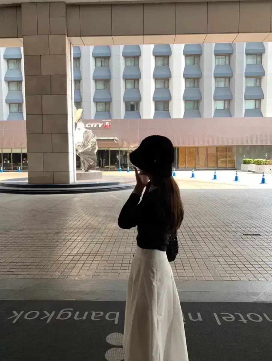 Wearweather Joue Shirring T-shirt (Basic Length) Black