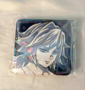 귀멸의 칼날 모크테일 바 토미오카 기유 로또 복권 글리터 캔뱃지