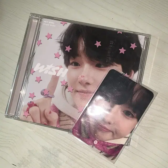 엔시티 위시 WISH 일본반 초회한정반 개인반 사쿠야 포카 앨범 양도