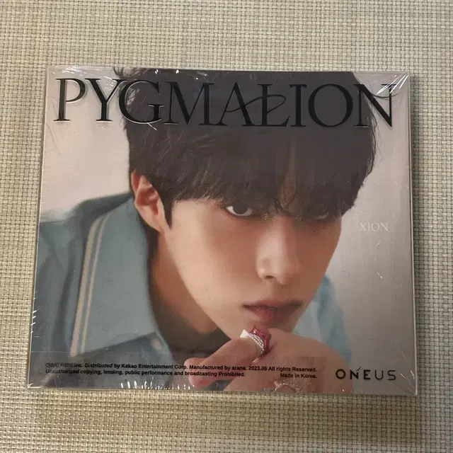 원어스 PYGMALION 미개봉 쥬얼 앨범 시온 버전
