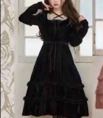 시마무라 미나카타 유이 콜라보 벨로아 원피스 M 사이즈