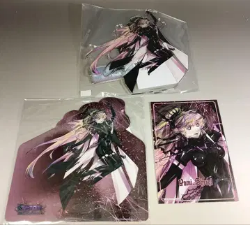 마크로스 초시공 페스티벌 아크릴 스탠드 등 얀 셰릴 3점 세트