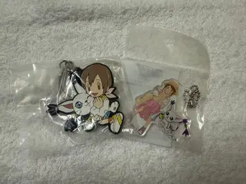 야가미 이슬이&테일몬 키링 세트