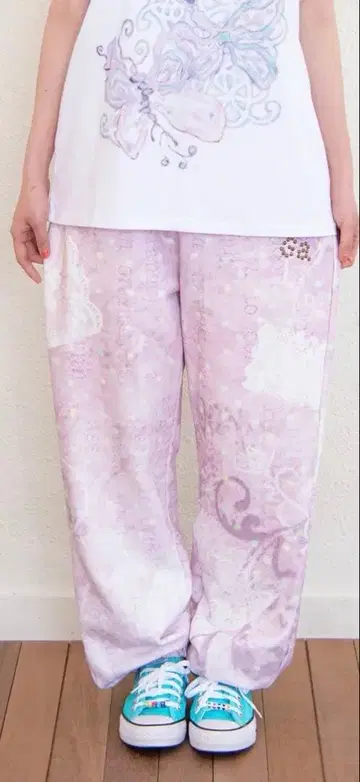 igusa 193 Lo-Fi girl cotton sweatpants