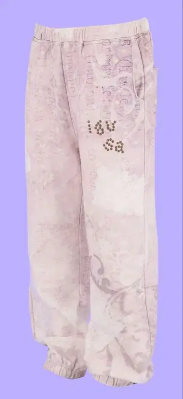 igusa 193 Lo-Fi girl cotton sweatpants