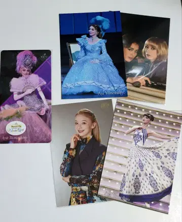 다카라즈카 유메시로 아야 북마크와 엽서 5종 세트