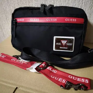 [ 새상품 ] GUESS x MAKAVELIC 숄더백 게스