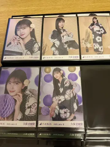 쿠보 시오리 브로마이드 2025 유카타 컴프