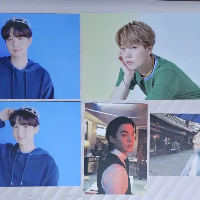 택배 배송비무료)방탄소년단 윤기 포카(35장)일괄양도