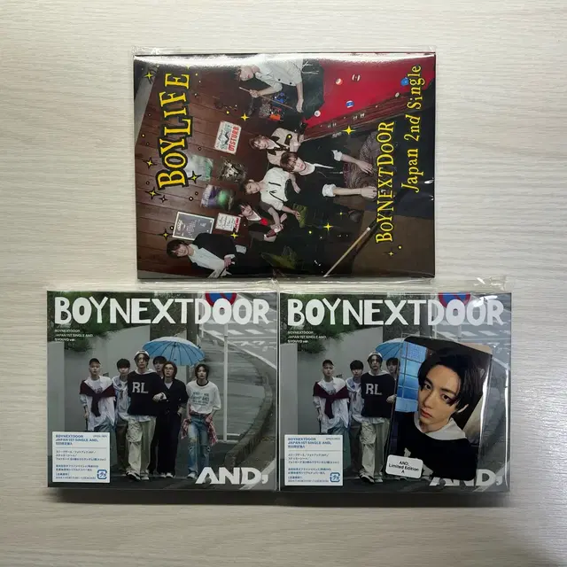 보이넥스트도어 보넥도 and 보이라이프 일본 앨범 초회 한정반