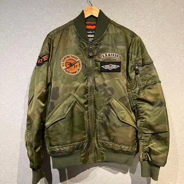 [새상품급] NY 구매 Smoke Rise MA-1 M (일본 L 상당)