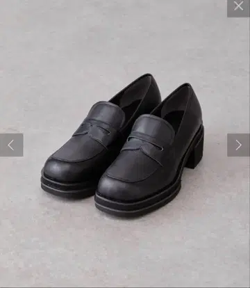 lui's 로퍼 loafer 가죽 통굽