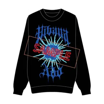 Ado 패셔너블 Hibana 맨투맨