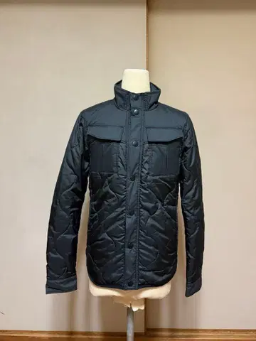 G-STAR RAW 블랙 다운 자켓 퀼팅