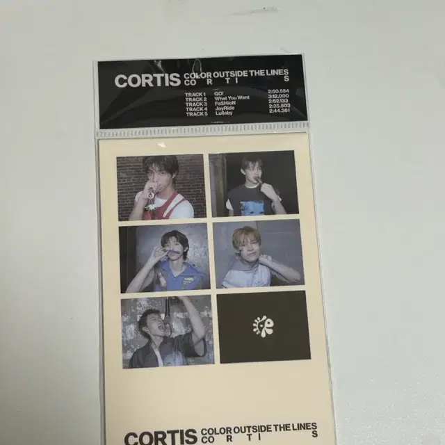 코르티스 위버스 앨범 미개봉 [포카랜덤]