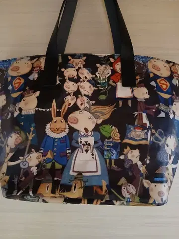 알베로베로 부타상 앨리스 숄더백 블랙 [가격 인하]