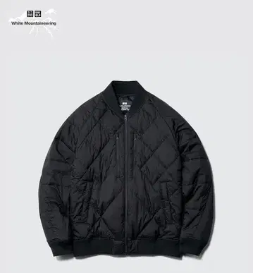UNIQLO 화이트 마운티니어링 다운 자켓 XL