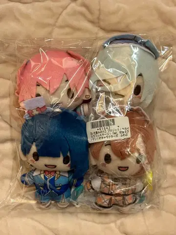 프로세카 후와푸치 마스코트 산리오 모어모어점프 전 4종 세트 봉제 인형