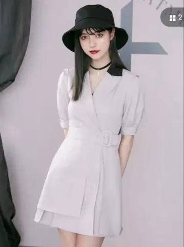 테일러드 칼라 원피스 eatme