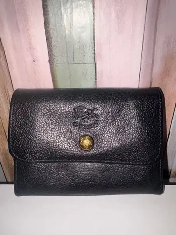 일비종떼 ILBISONTE 지갑 2단 블랙