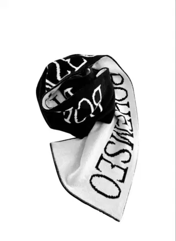 [ BOHEMIAN SEOUL ] JACQUARD KNIT MUFFLER