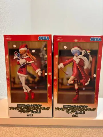 신세기 에반게리온 프리미엄 크리스마스 피규어