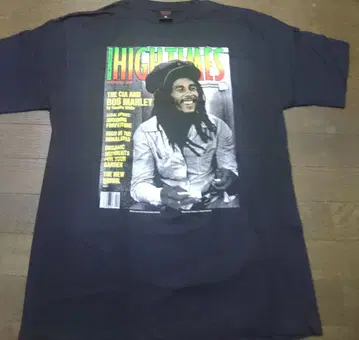 Bob Marley HIGH TIMES T셔츠 L사이즈
