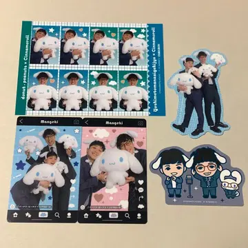 만담 극장 x 시나모롤 도넛 땅콩 5종