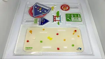 피크민 테라스 미야지마 SA 한정판 아크릴 스탠드 스티커 세트