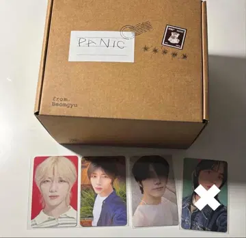 txt 범규 panic 덤 트레이딩 카드 3장 포함