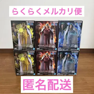 원피스 출항 사카즈키 쿠잔 볼사리노 피규어 6세트