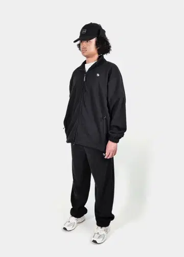 [ 미사용 새상품 ] APPLEBUM 플리스 셋업 BLACK