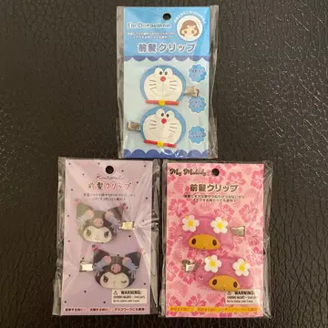 도라에몽 쿠로미 마이멜로디 앞머리 클립