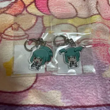 유희왕 5D's 아크릴 키링 류아 류카 세트