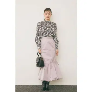 즉시 구매 OK rienda/리엔다/스커트/스커트/핑크/S/587