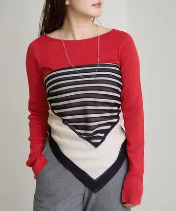 IENA 이에나 2024 가을/겨울 2*1 리브 풀오버