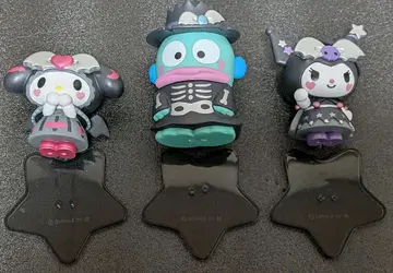 산리오 복권 피규어상 (쿠로미 마이멜로디 한교동) 박스 없음 세트