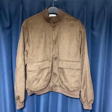 Universal Style Wear 스웨이드 자켓 브라운 M