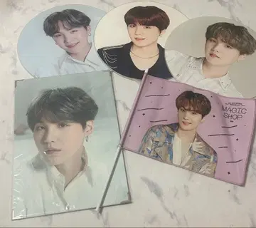 BTS 윤기 부채 세트