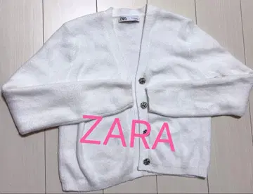 ZARA 화이트 니트 가디건