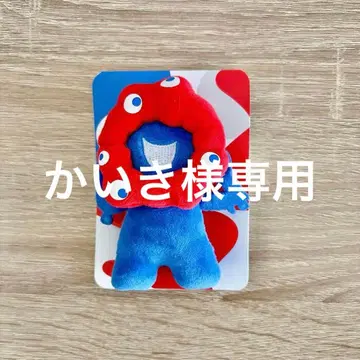 만박 미야쿠미야쿠 털인형 배지 전신