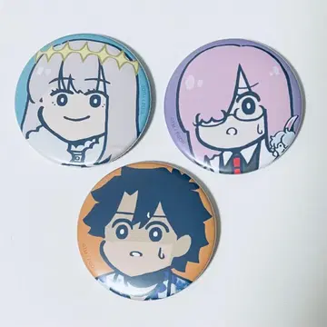 오베론 후지마루 마슈 캔뱃지 3개 세트