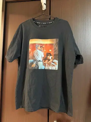 블랙 켄드릭 라마 프린트 T셔츠