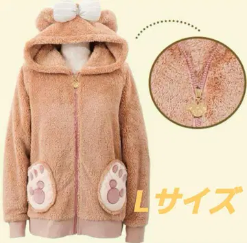 컨디션 최상 디즈니씨 한정판 셰리메이 변신 보아 몽글몽글 후드티