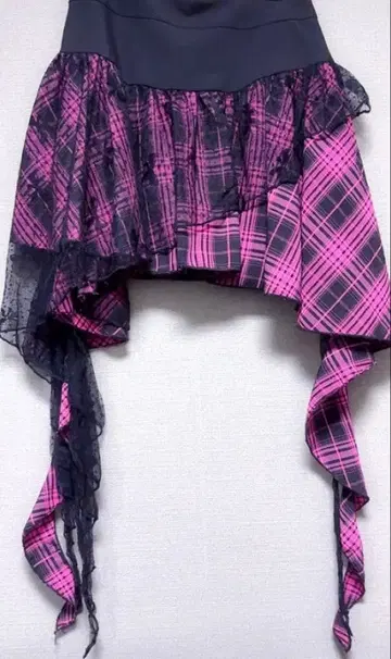 핑크 페치팬츠 포함 스커트