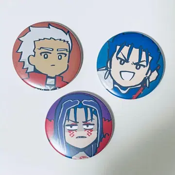에미야 쿠 훌린 쿠 훌린 알타 수수께끼 원형 캔뱃지 3개 세트