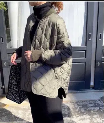 Spick and Span Pe 퀼팅 블루종