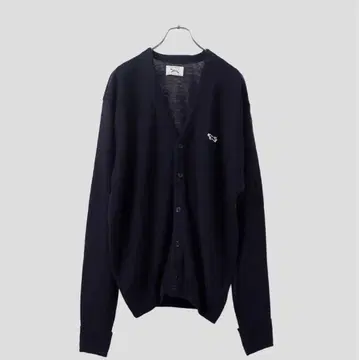 새상품 PENNEYS 폭스 스포츠 웨어 가디건 V넥 니트 블랙 M